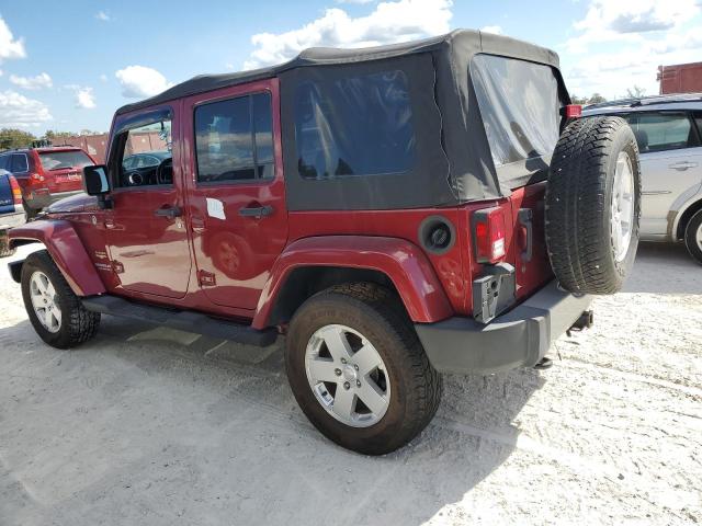 Parquets JEEP WRANGLER 2012 Red