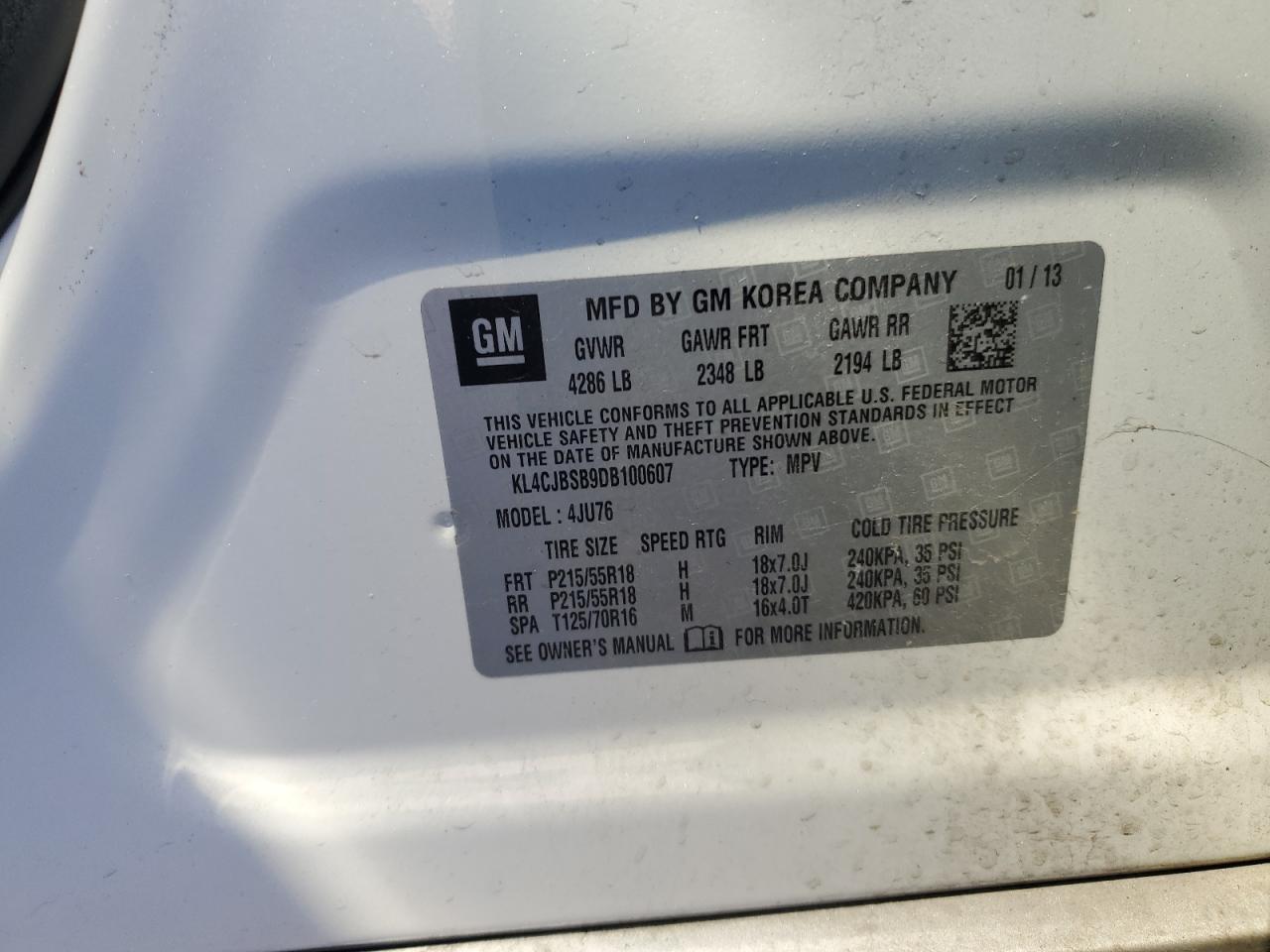 2013 Buick Encore - Image 13