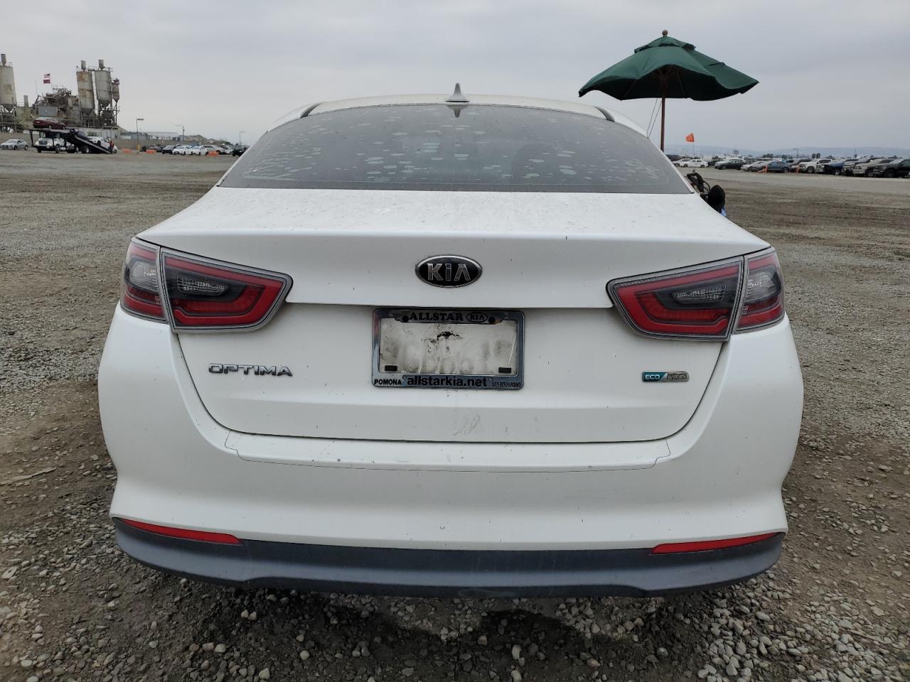 2014 Kia Optima Hybrid VIN: KNAGM4AD0E5063957 Lot: 76404194