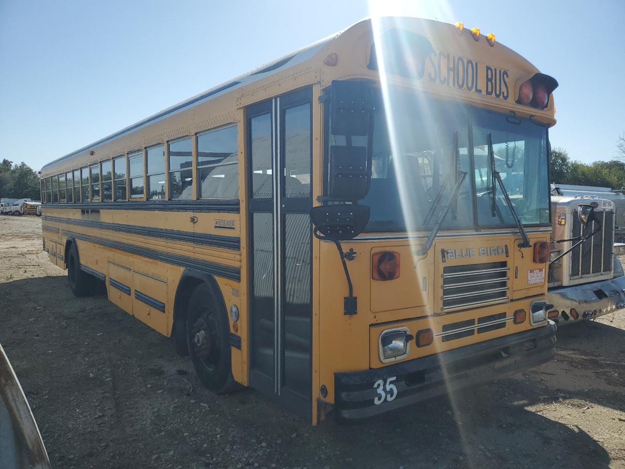1999 Blue Bird School Bus / Transit Bus за продажба в Wichita, KS - Hail