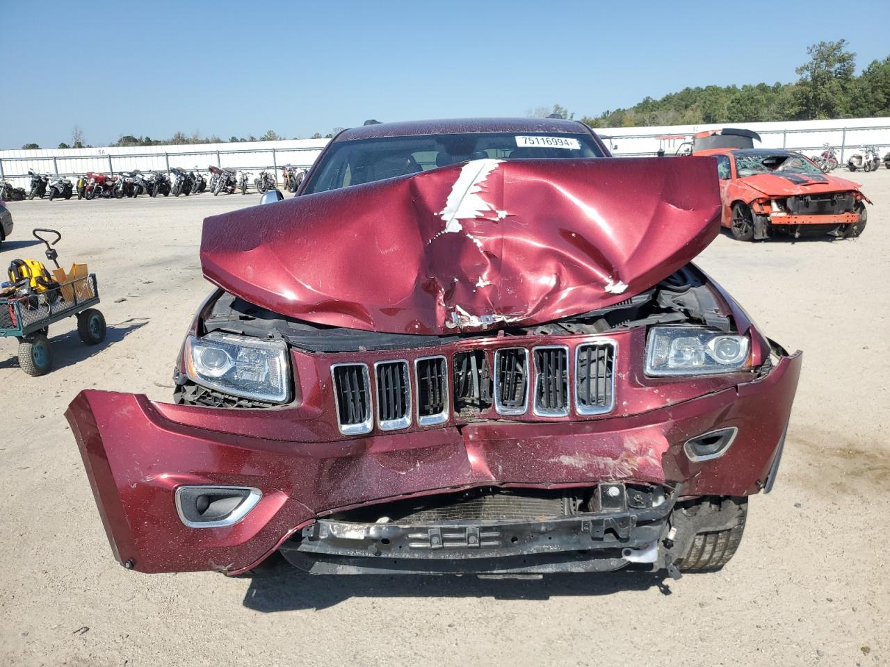 2016 Jeep Grand Cherokee Limited VIN: 1C4RJEBG6GC336191 Lot: 75116994