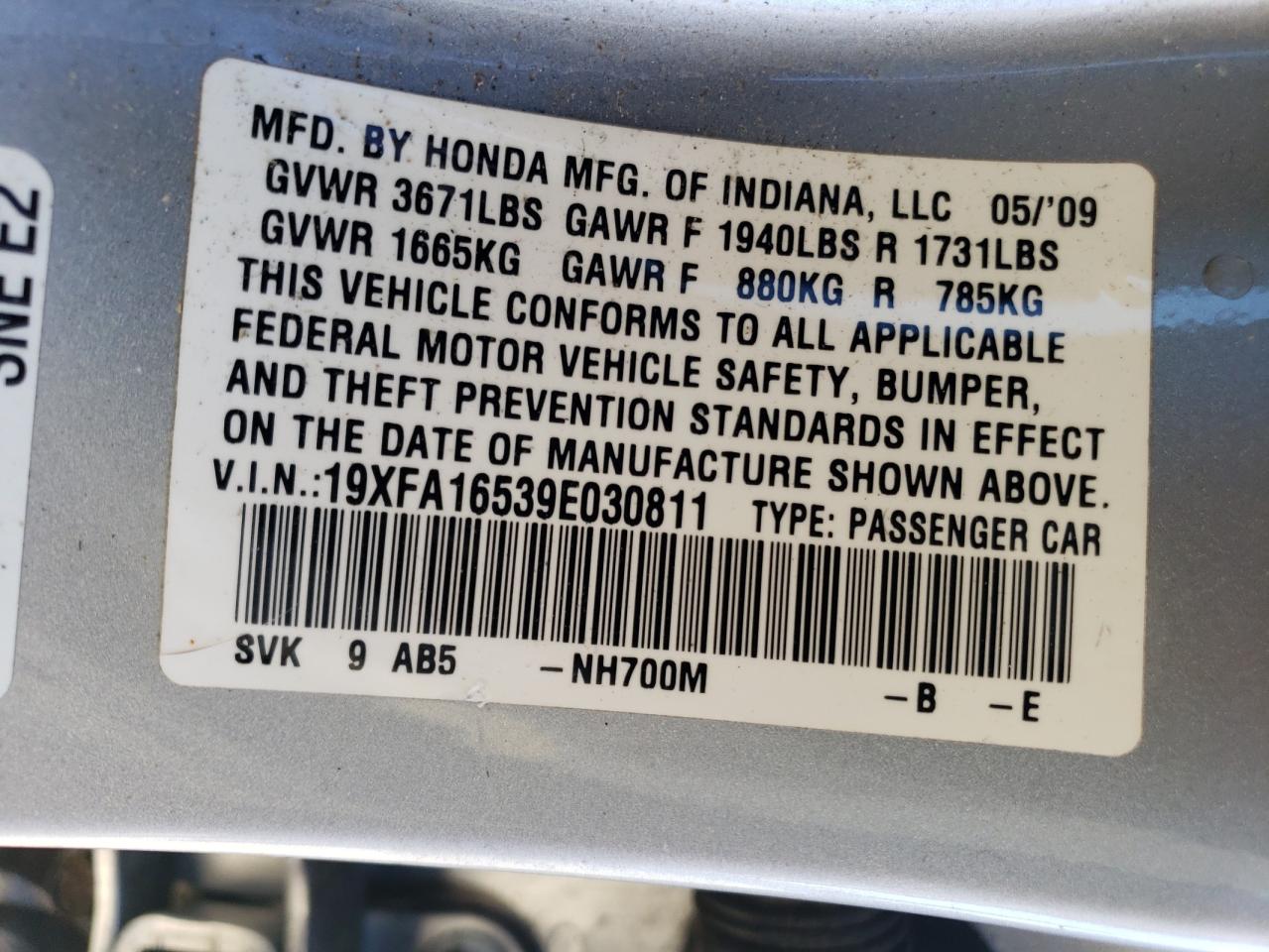 2009 Honda Civic - Image 13