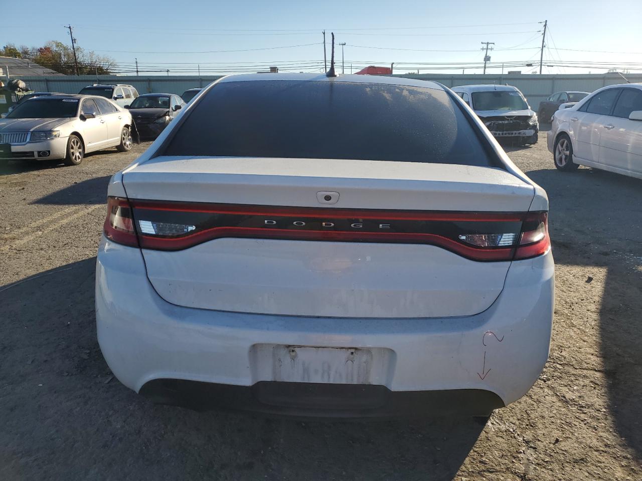 2016 Dodge Dart Sxt VIN: 1C3CDFBB5GD506109 Lot: 75642004