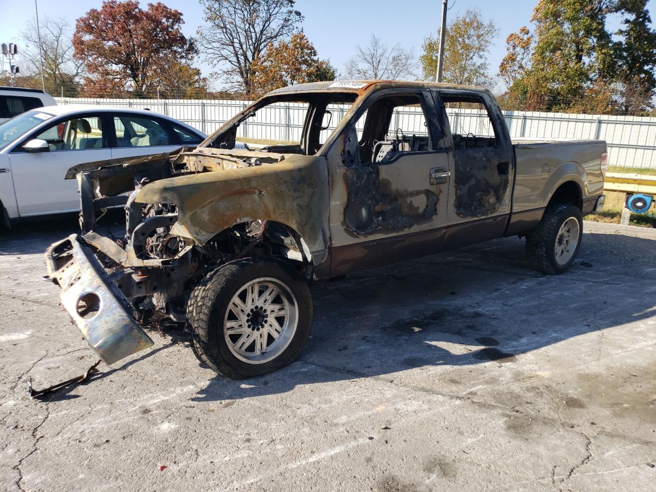 2010 Ford F150 Supercrew იყიდება Rogersville-ში, MO - Burn