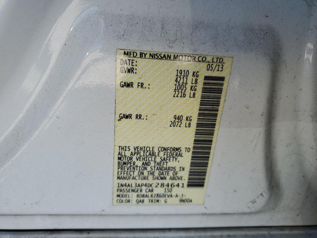 2013 Nissan Altima - Image 12