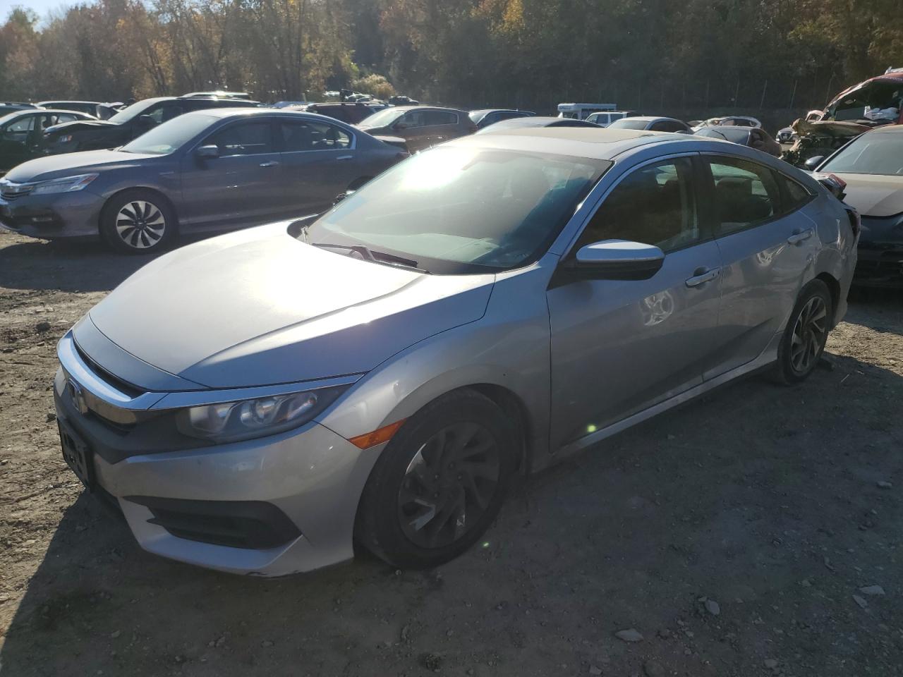 2018 Honda Civic Ex VIN: 2HGFC2F74JH547384 Lot: 75889824