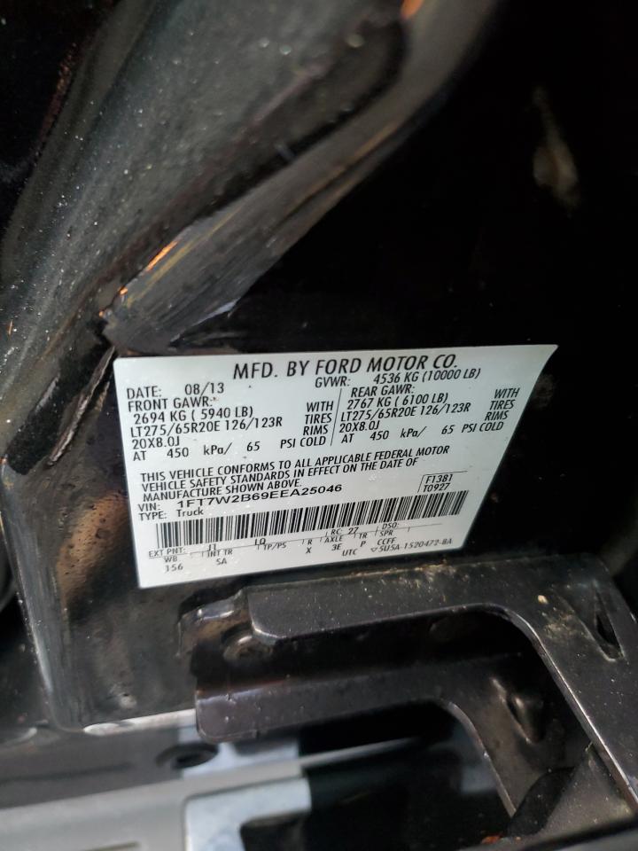 1FT7W2B69EEA25046 2014 Ford F250 Super Duty