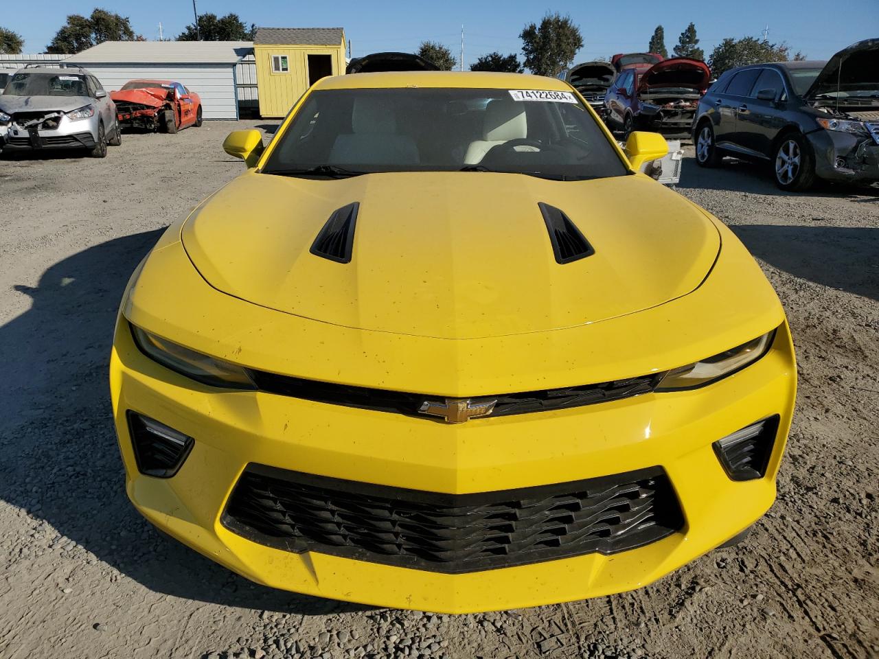 1G1FF1R70J0119420 2018 Chevrolet Camaro Ss