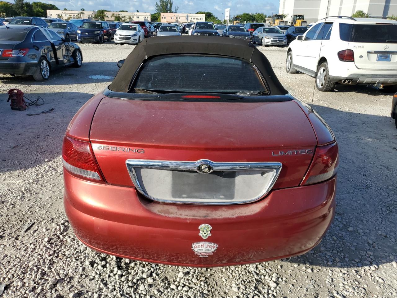 2004 Chrysler Sebring Limited VIN: 1C3EL65R64N337065 Lot: 77152574