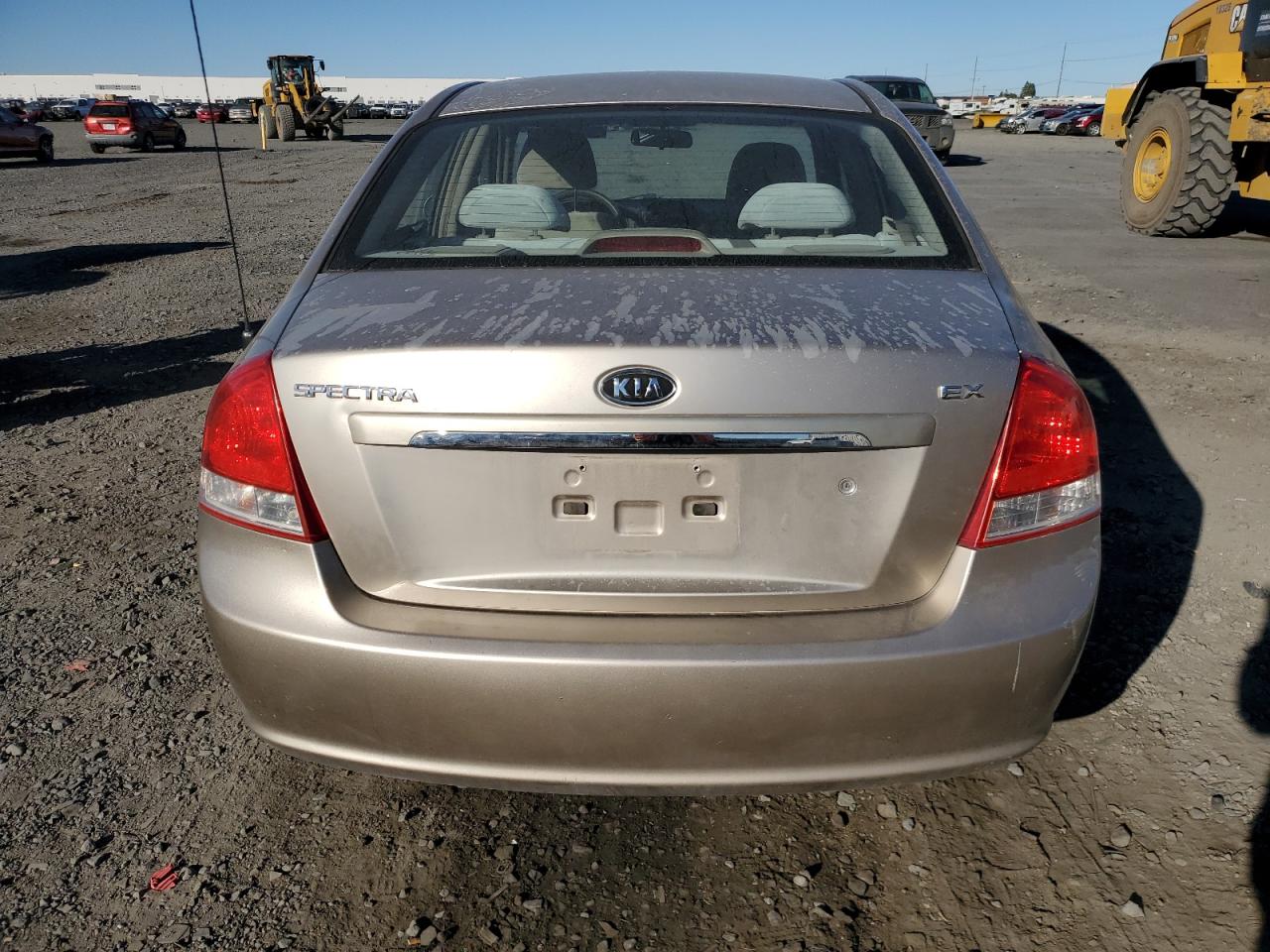 2007 Kia Spectra Ex VIN: KNAFE121675381869 Lot: 75306354