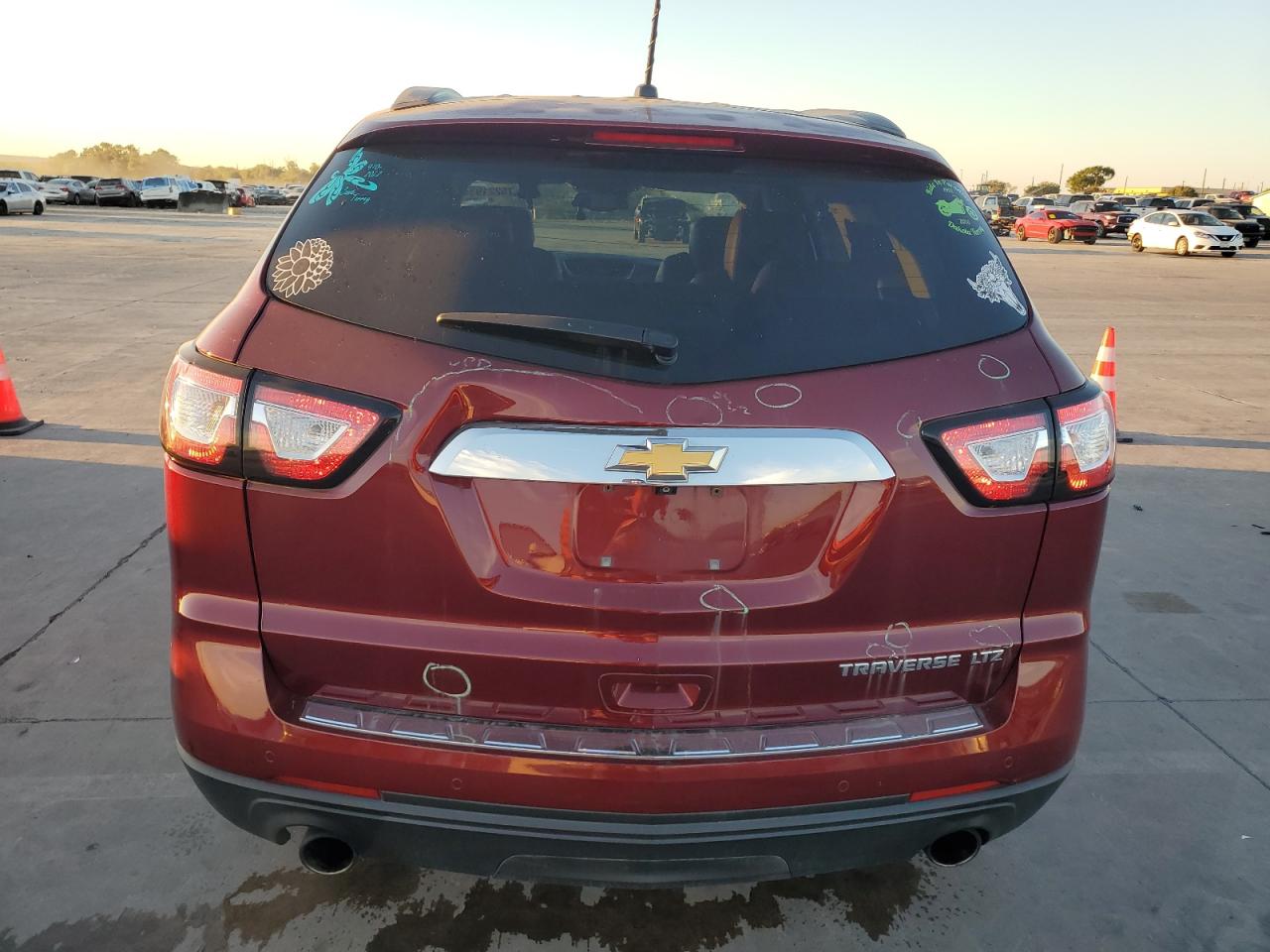 2015 Chevrolet Traverse Ltz VIN: 1GNKRJKD1FJ279506 Lot: 75221934