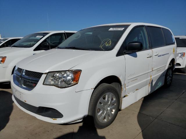 2017 Dodge Grand Caravan Se en Venta en Grand Prairie, TX - Side