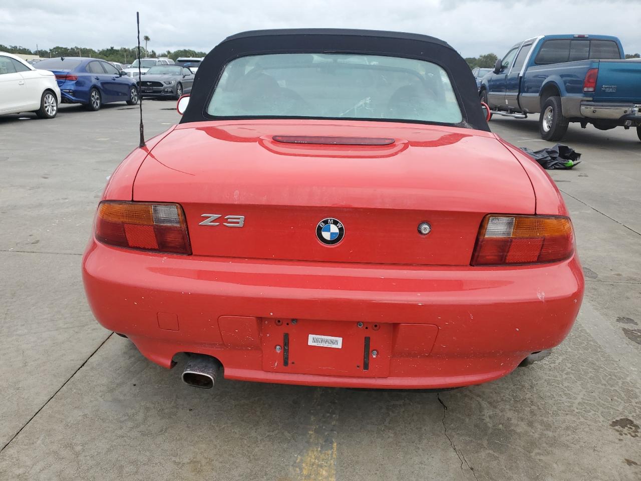 1996 BMW Z3 1.9 VIN: 4USCH7324TLB72530 Lot: 74195034
