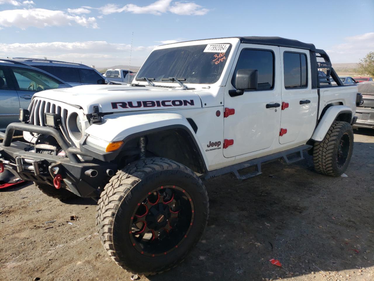 2020 Jeep Gladiator Rubicon VIN: 1C6JJTBG7LL152204 Lot: 77992064