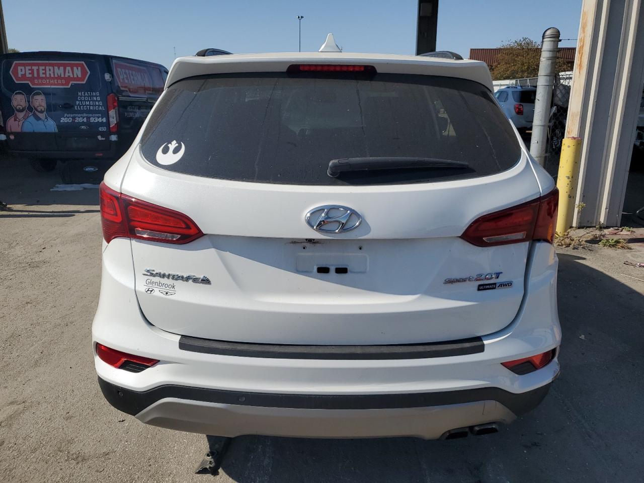 2017 Hyundai Santa Fe Sport VIN: 5XYZWDLA1HG424083 Lot: 75670044