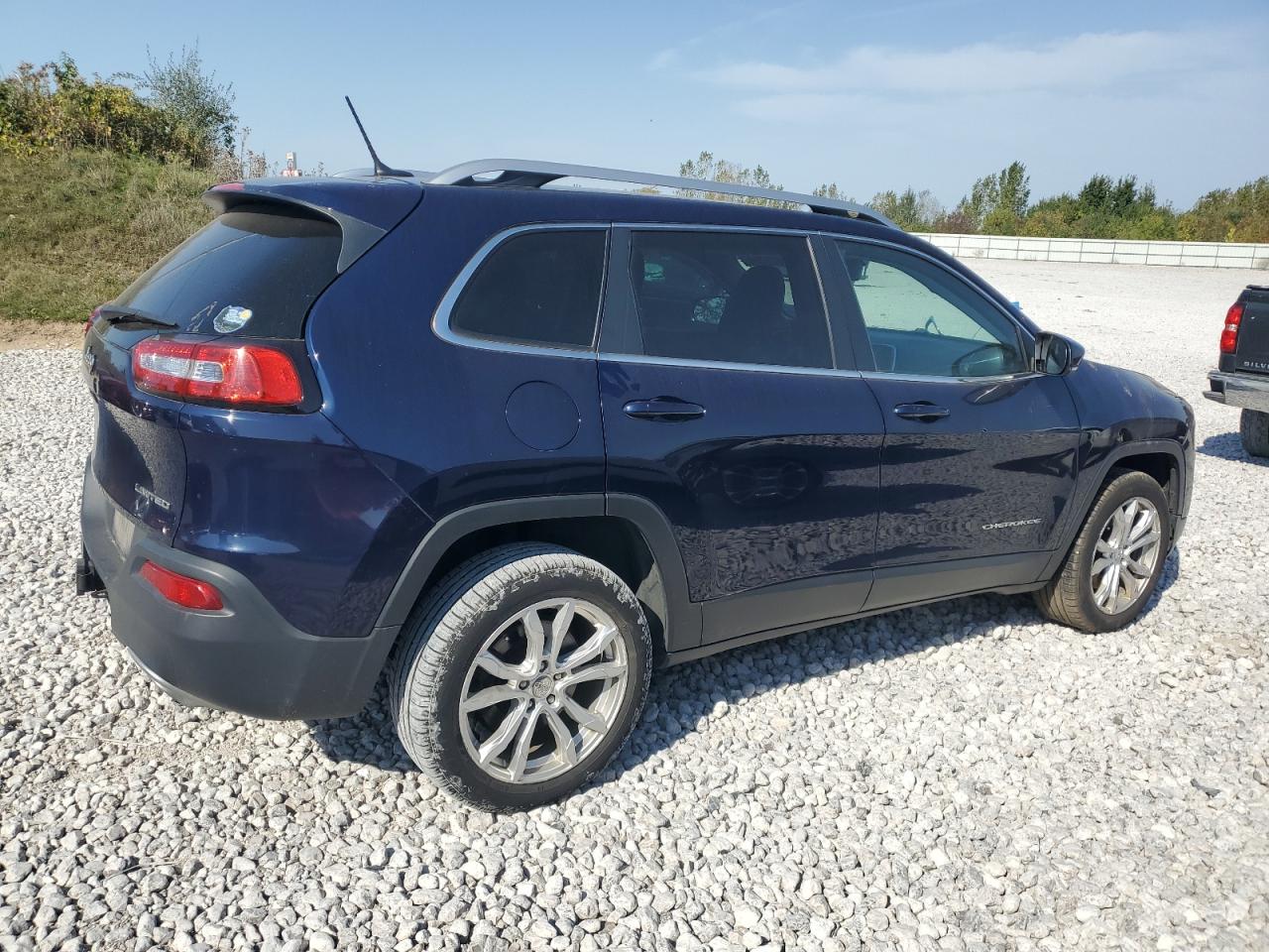 2015 Jeep Cherokee Limited blue null flexible 1C4PJMDS5FW501339 photo #4