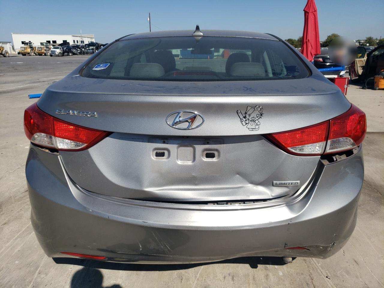 2012 Hyundai Elantra Gls VIN: KMHDH4AE1CU261139 Lot: 76394234