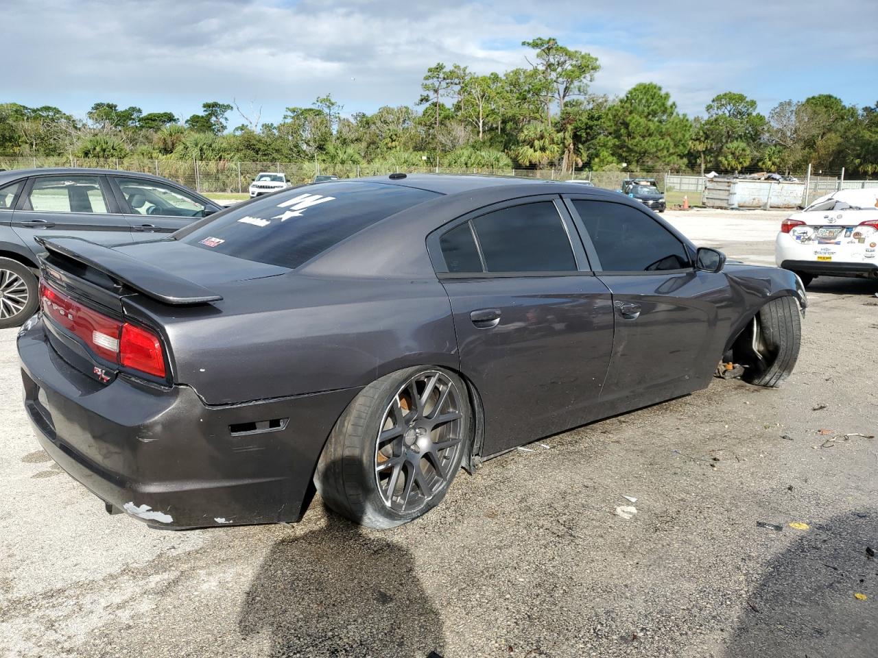 VIN 2C3CDXCT9EH277883 2014 DODGE CHARGER no.3