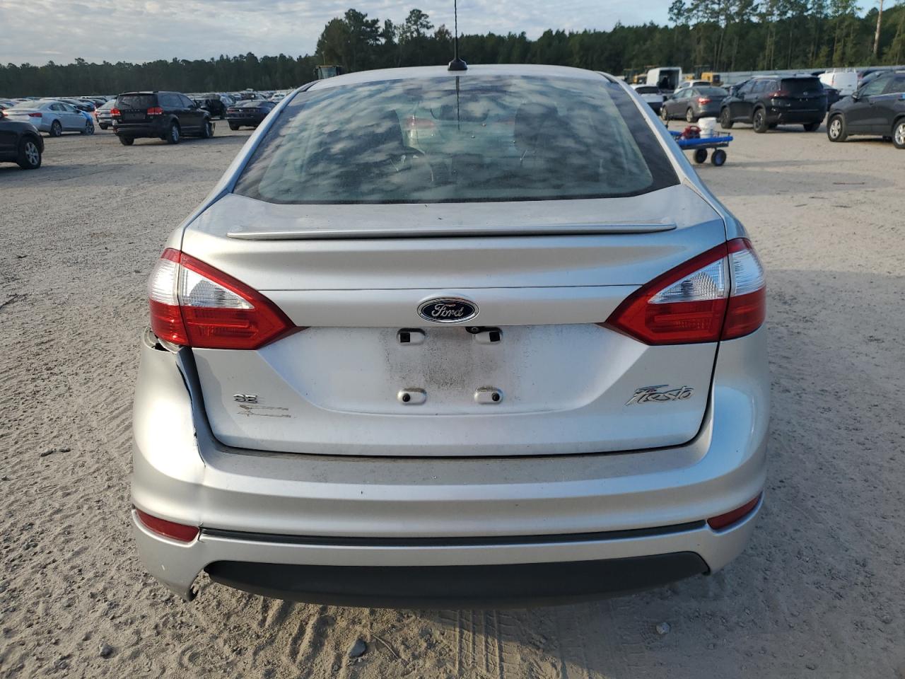 2019 Ford Fiesta Se VIN: 3FADP4BJ9KM124560 Lot: 76291554