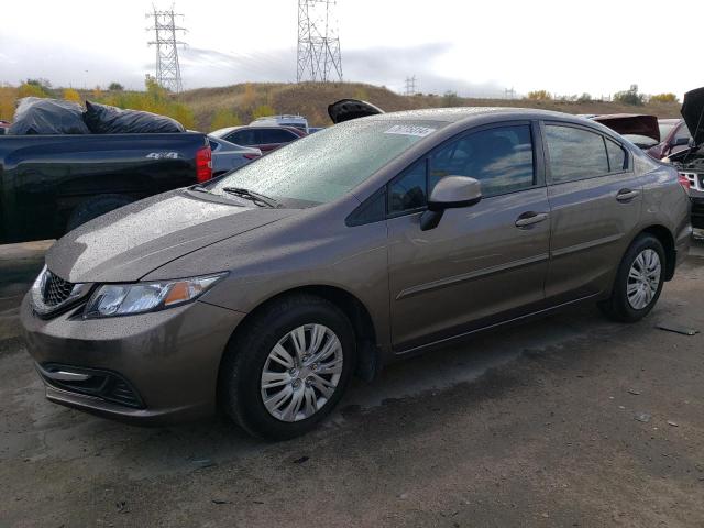 Sedans HONDA CIVIC 2013 tan