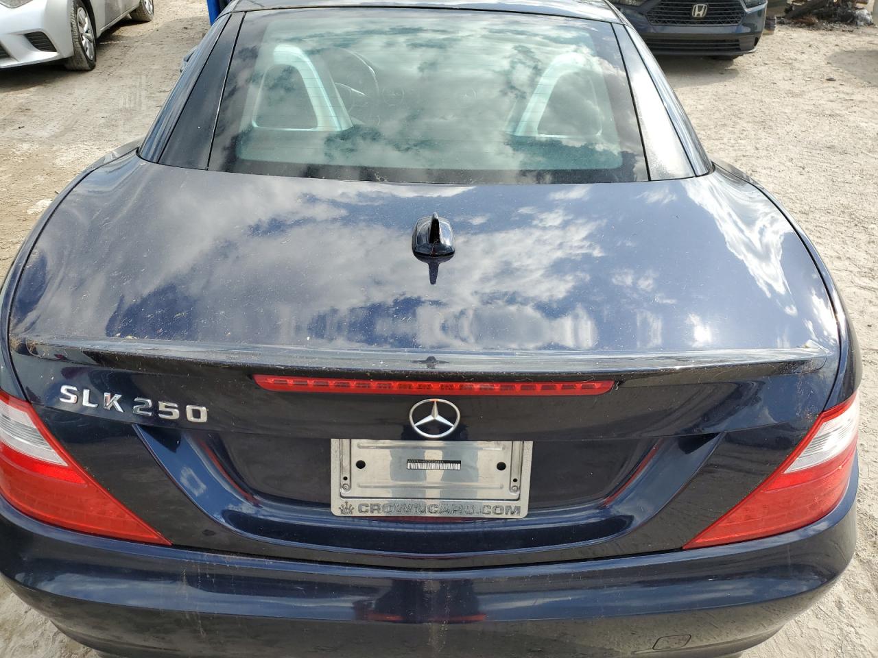 2013 Mercedes-Benz Slk 250 VIN: WDDPK4HAXDF056646 Lot: 75775694