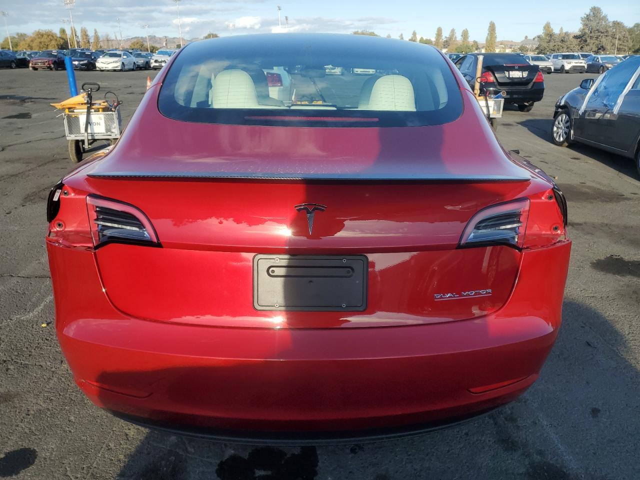 VIN 5YJ3E1EC9PF692309 2023 TESLA MODEL 3 no.6