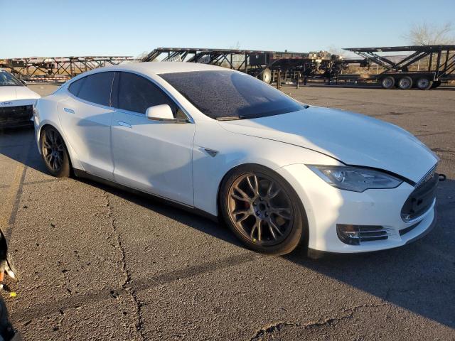 Хетчбеки TESLA MODEL S 2014 Білий