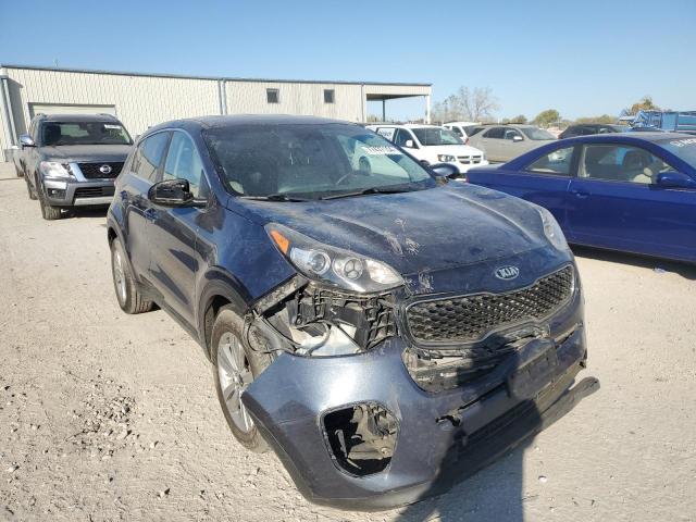  KIA SPORTAGE 2017 Blue