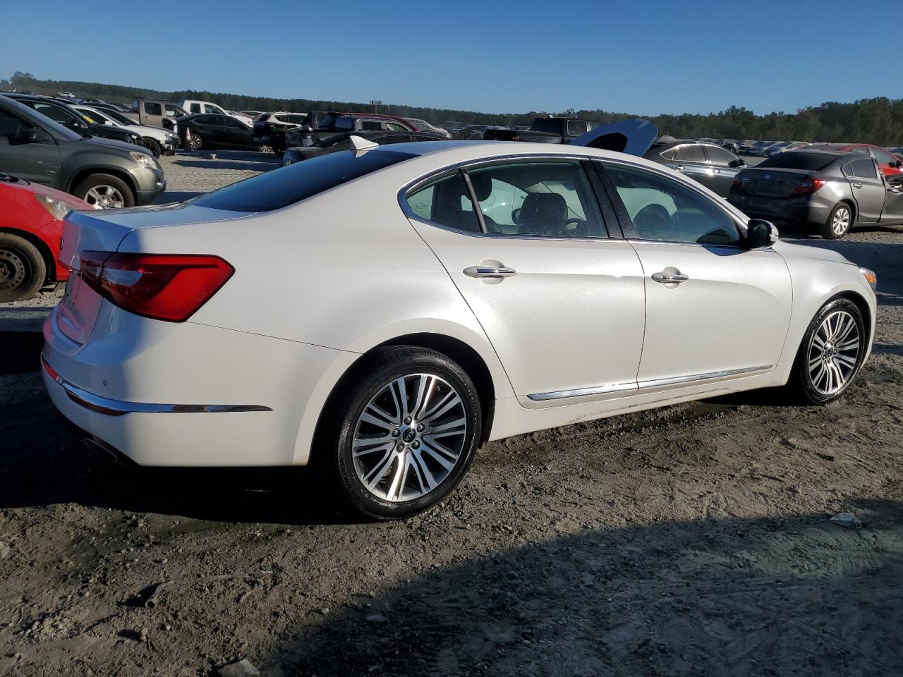 2015 Kia Cadenza Premium VIN: KNALN4D7XF5195059 Lot: 75495444