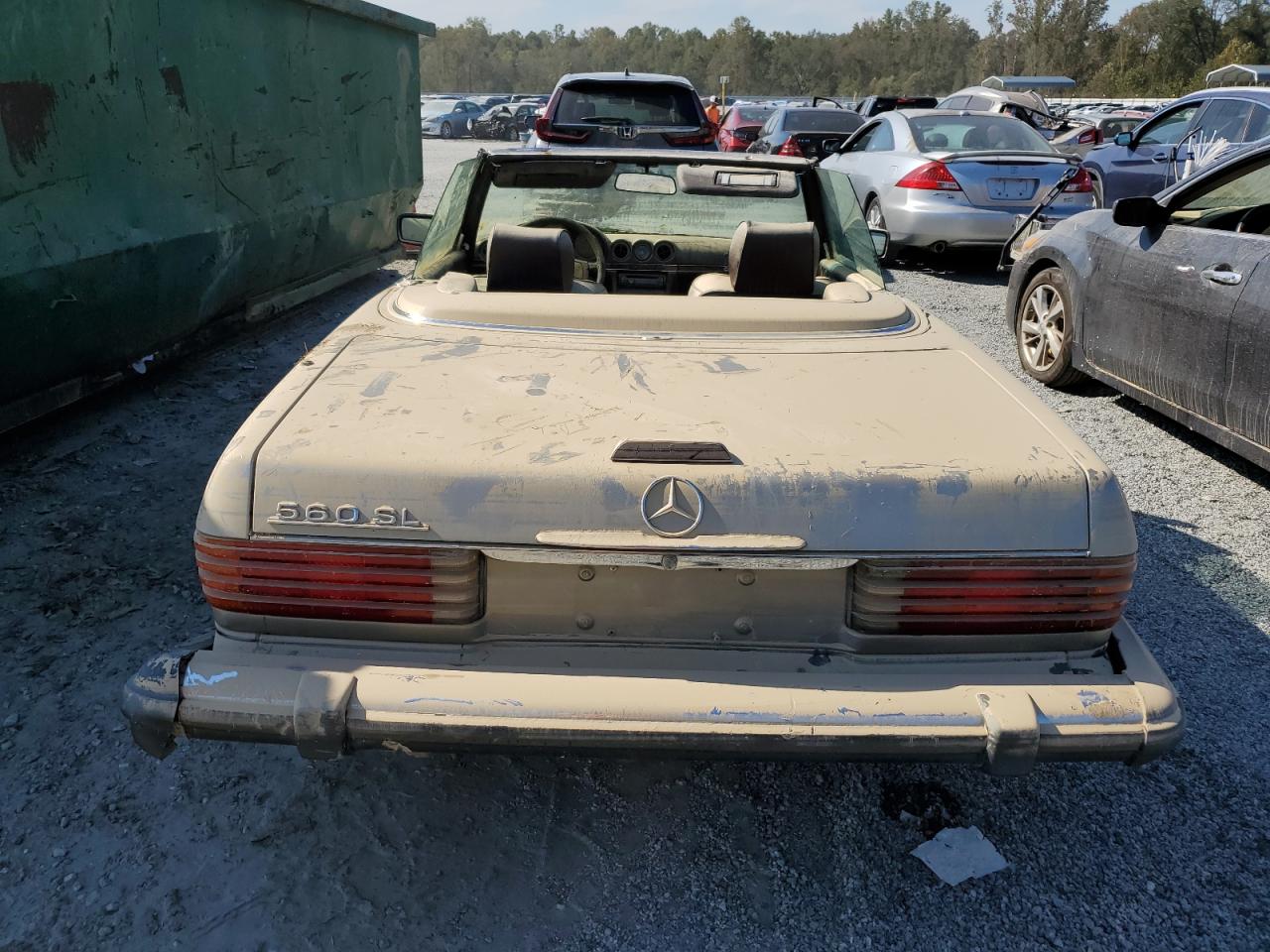 1988 Mercedes-Benz 560 Sl VIN: WDBBA48D8JA079450 Lot: 74524064