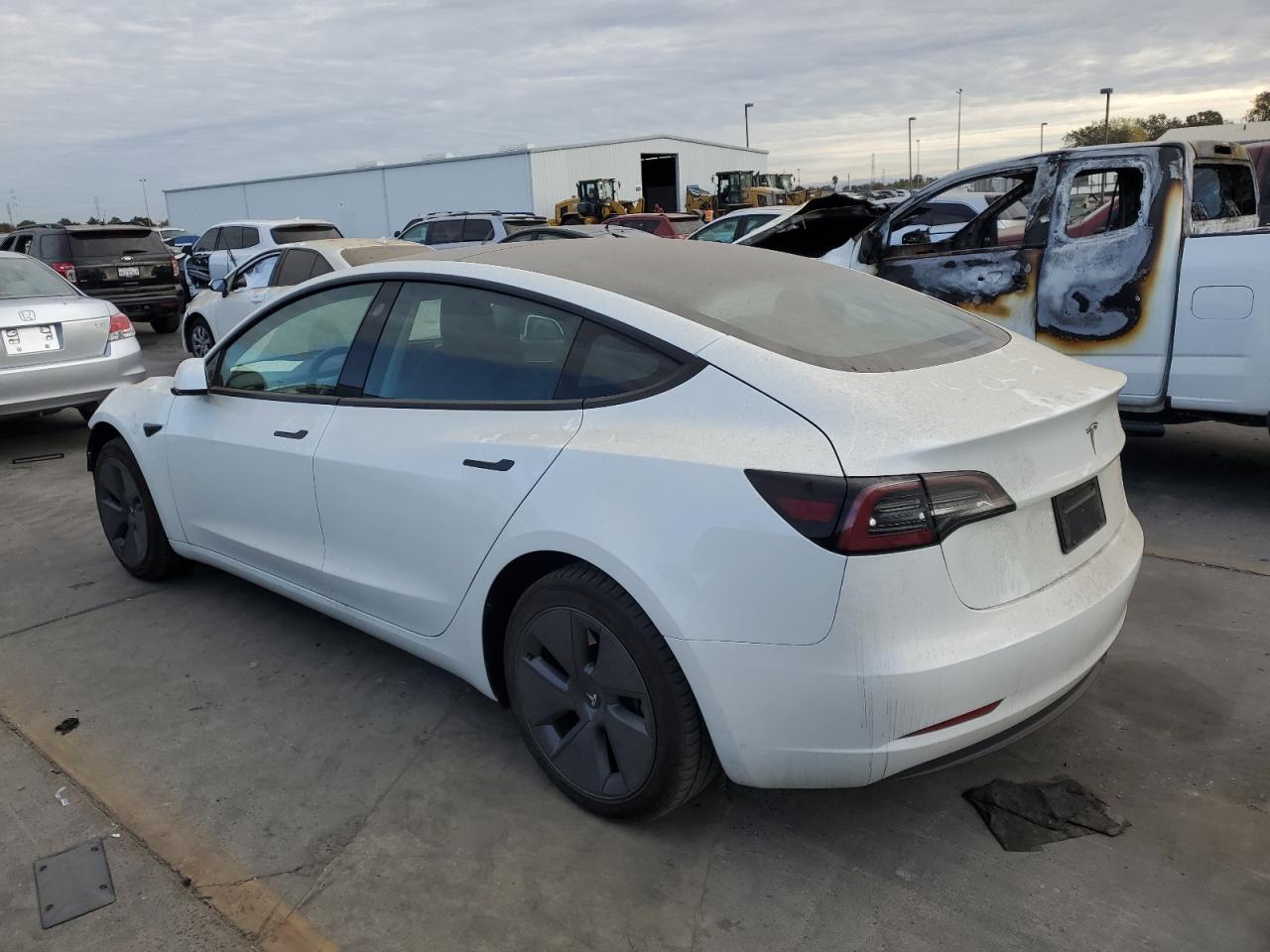 VIN 5YJ3E1EA9PF454605 2023 TESLA MODEL 3 no.2