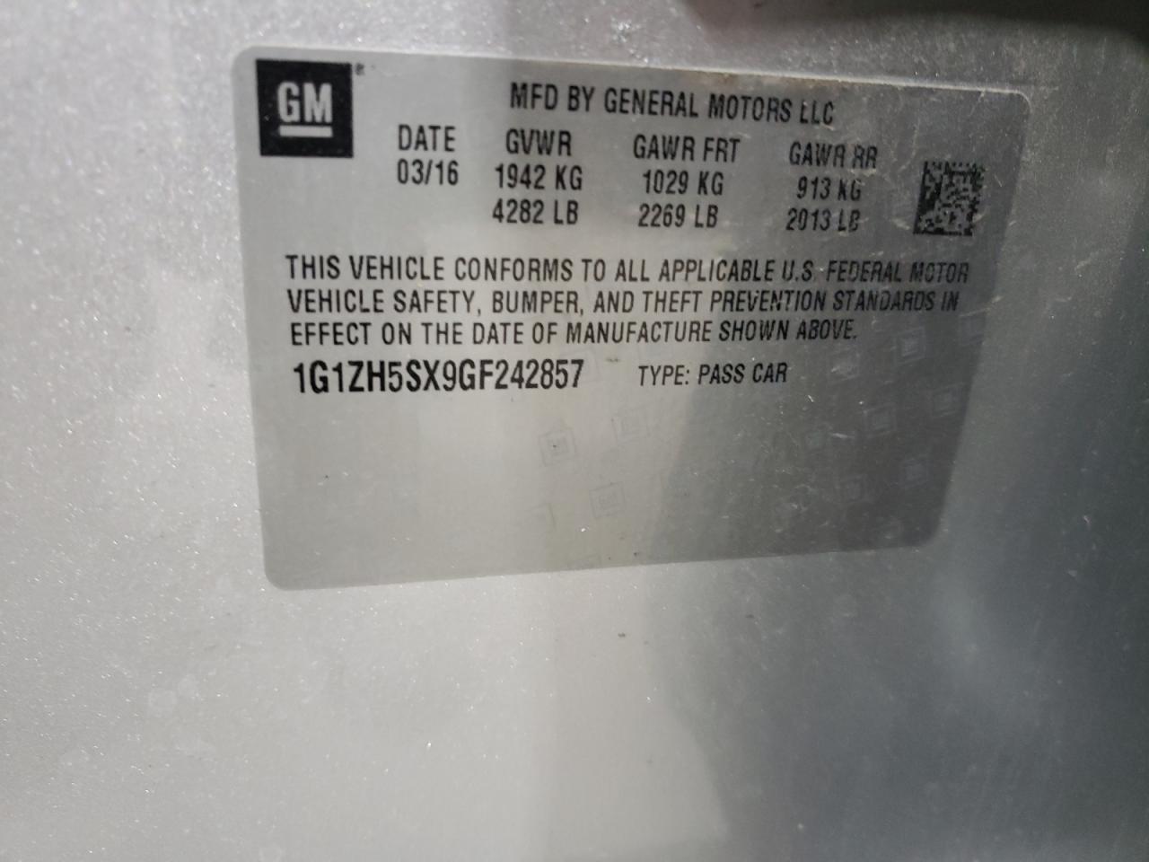 2016 Chevrolet Malibu - Image 12