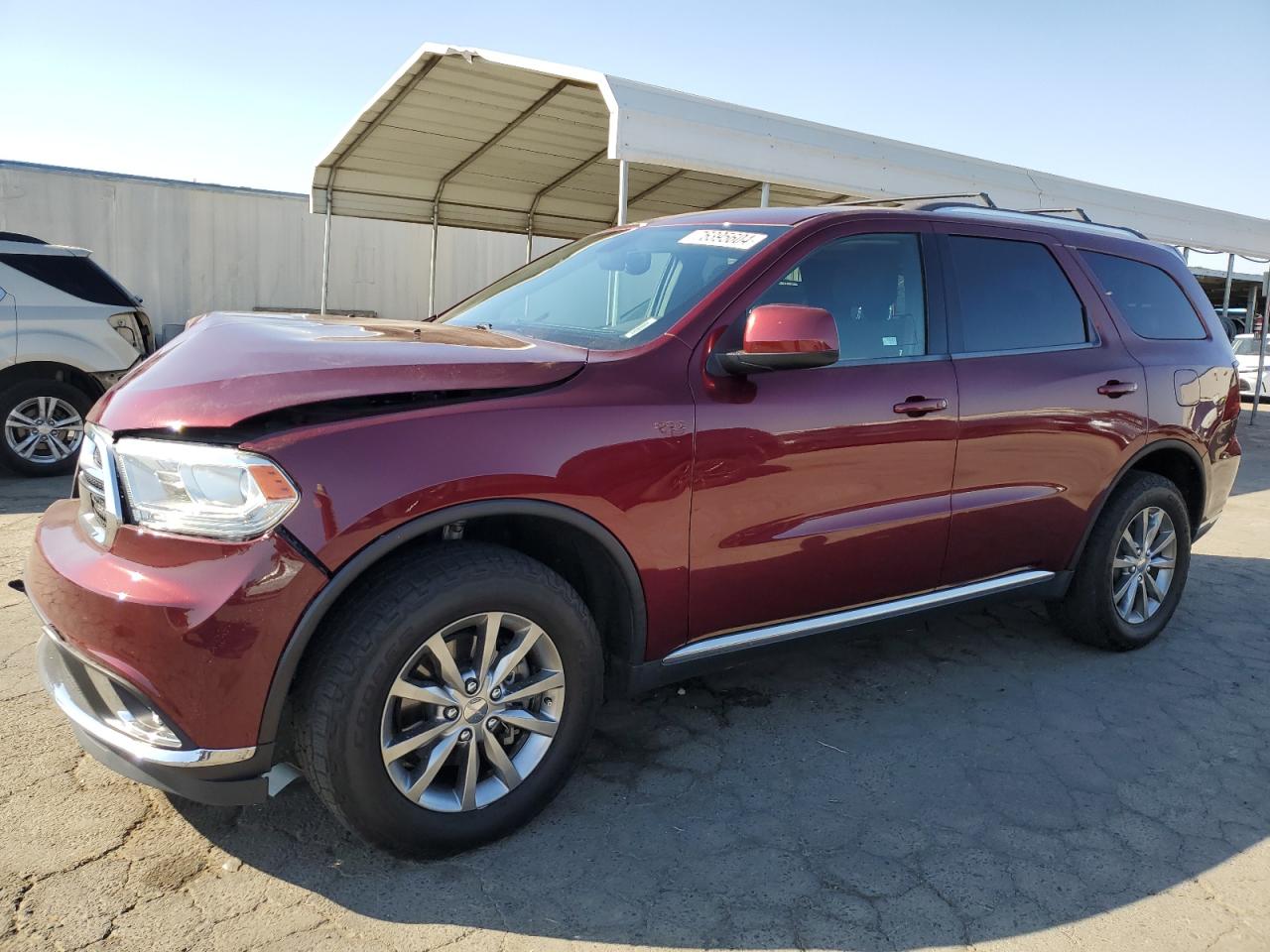 2018 Dodge Durango Sxt VIN: 1C4RDJAGXJC161288 Lot: 76395604