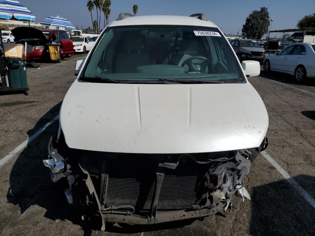 2006 Nissan Quest S VIN: 5N1BV28U56N117237 Lot: 75838234