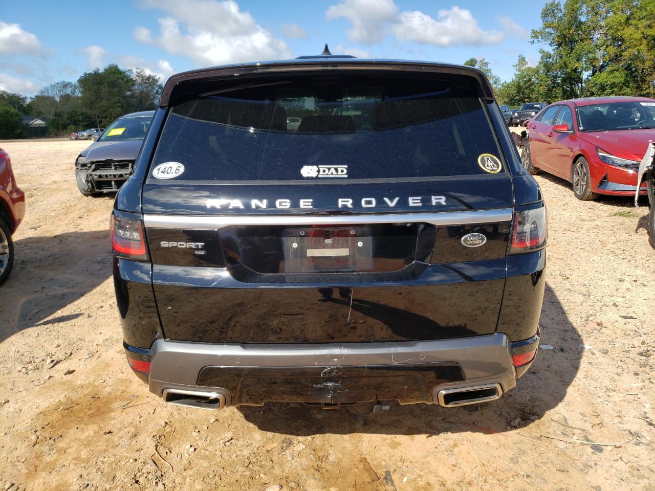 2020 Land Rover Range Rover Sport Hse VIN: SALWR2SU4LA726978 Lot: 73737614