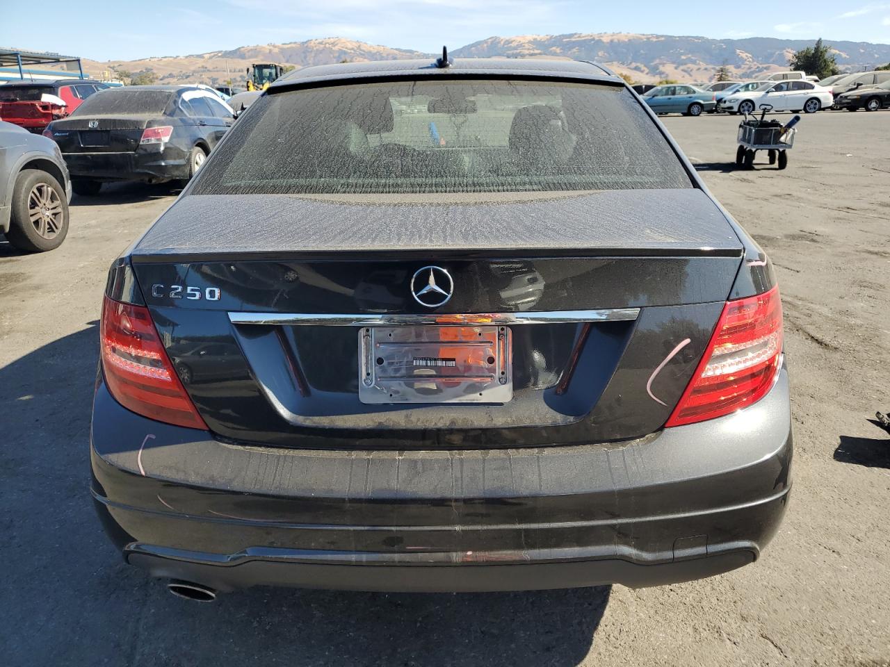 2012 Mercedes-Benz C 250 VIN: WDDGF4HB8CR217585 Lot: 77678804