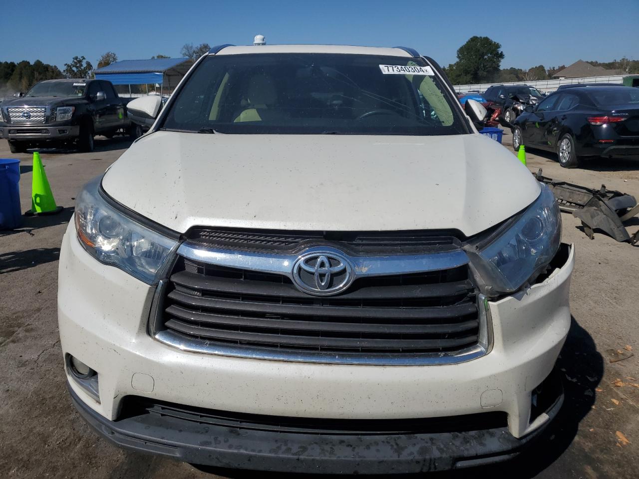 VIN 5TDYKRFH9ES011906 2014 TOYOTA HIGHLANDER no.5