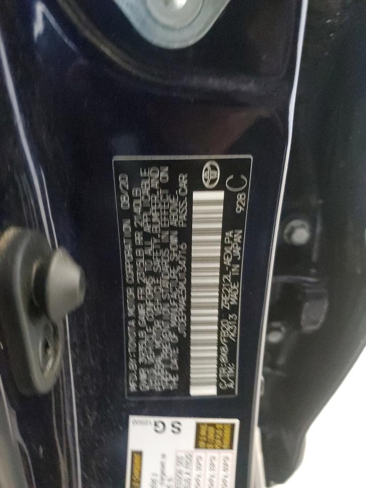 2021 Toyota Corolla Le VIN: JTDEPMAE5MJ134716 Lot: 75847864