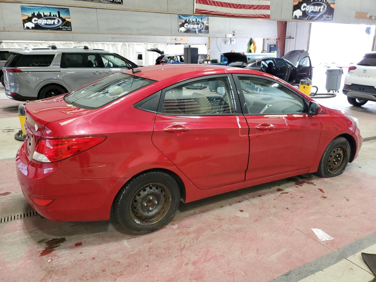 2013 Hyundai Accent Gls VIN: KMHCT4AE2DU584188 Lot: 75718464