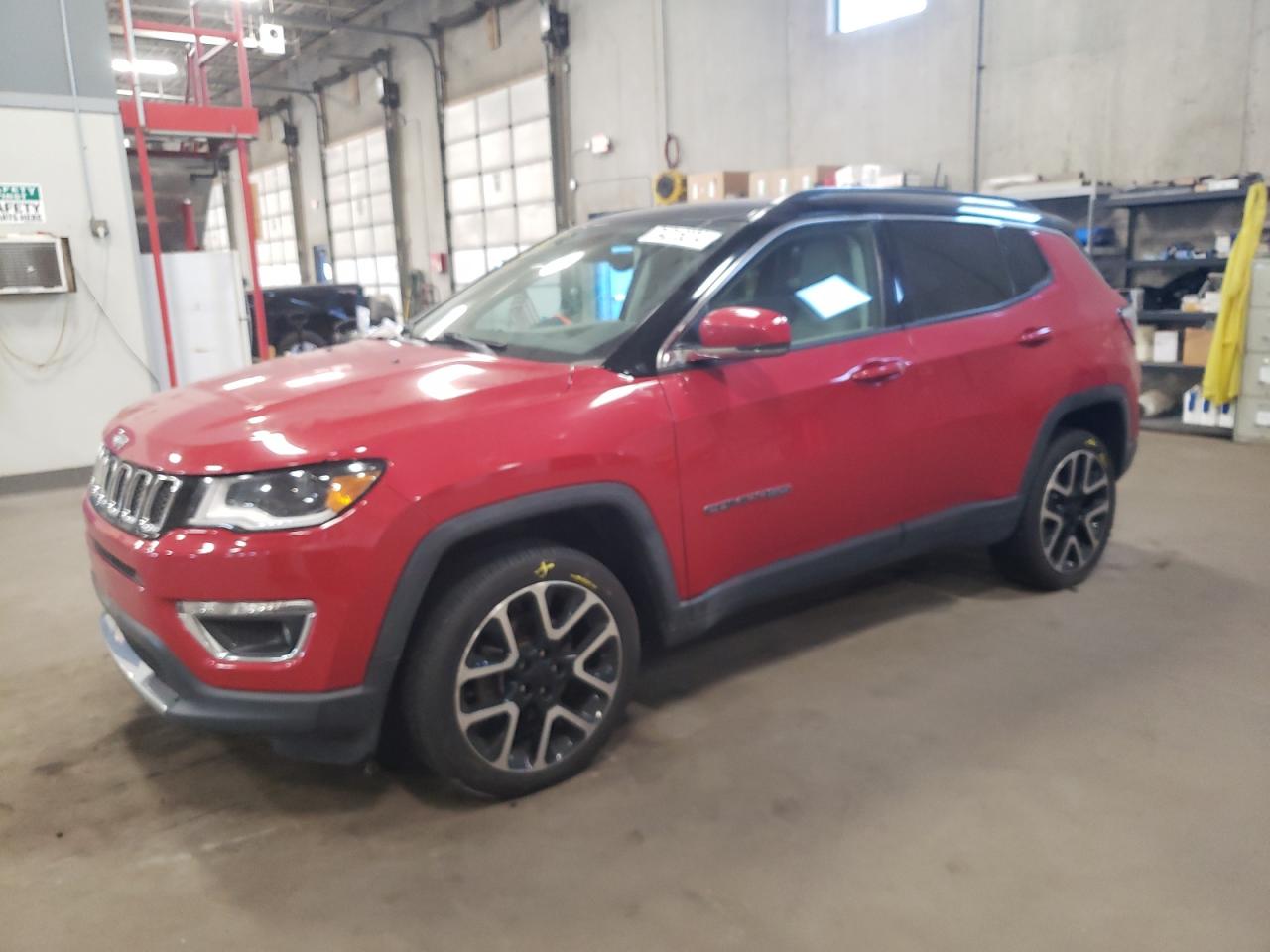 3C4NJDCB4JT346287 2018 JEEP COMPASS - Image 1