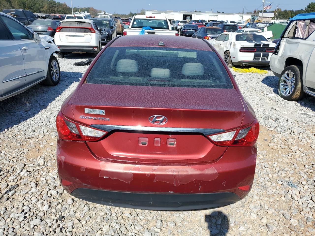 2014 Hyundai Sonata Gls VIN: 5NPEB4AC9EH863034 Lot: 76097044