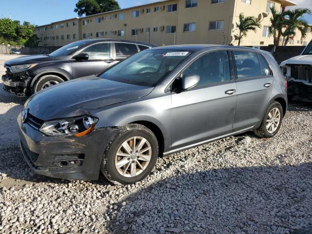 2016 Volkswagen Golf S en Venta en Opa Locka, FL - Rear End