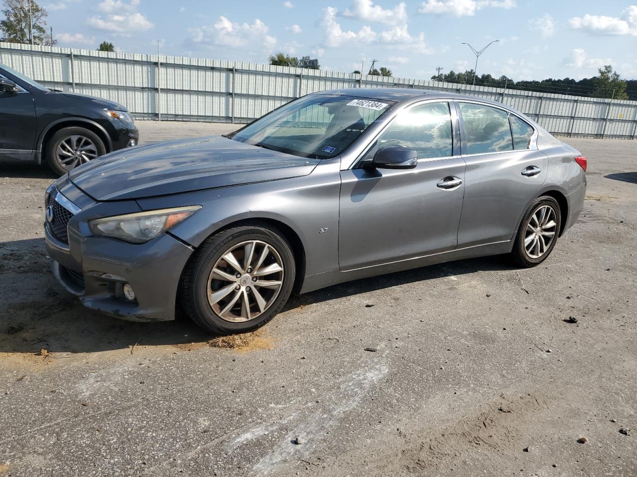 VIN JN1BV7APXEM682287 2014 INFINITI Q50 no.1