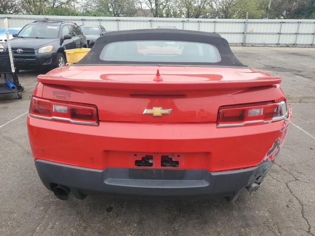  CHEVROLET CAMARO 2015 Red