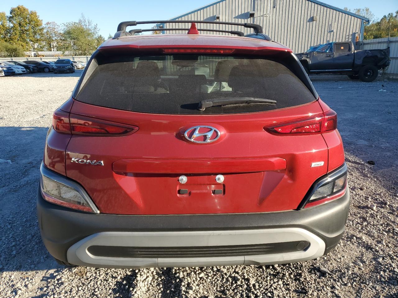 2022 Hyundai Kona Sel VIN: KM8K6CAB2NU781026 Lot: 75000834