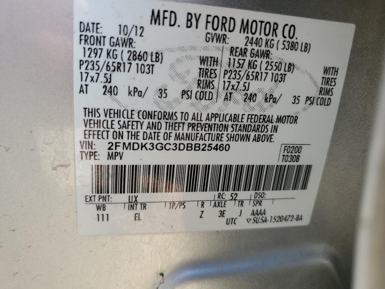 2013 Ford Edge - Image 13