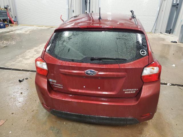 Кросовери SUBARU IMPREZA 2012 Червоний