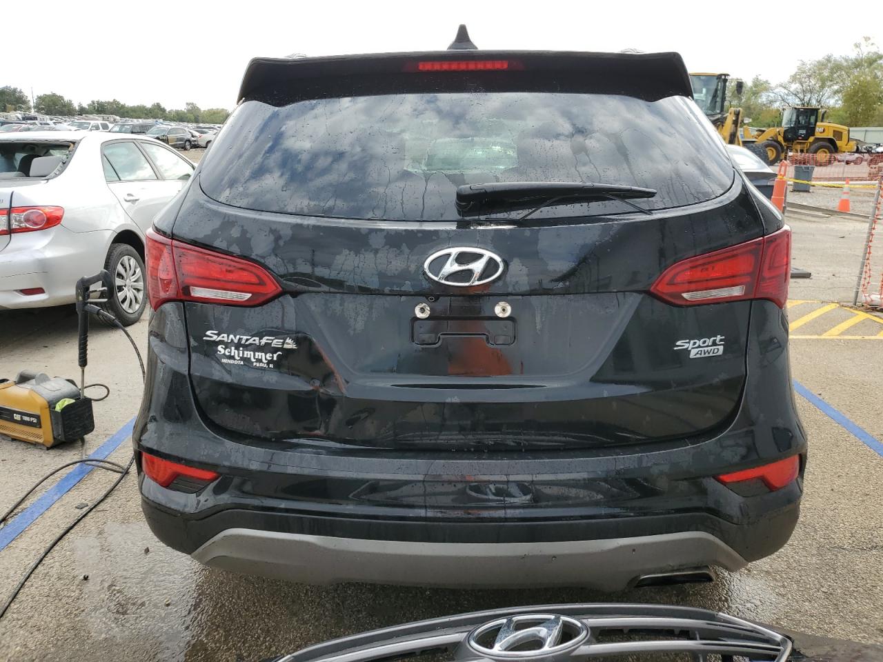 5NMZUDLB6JH063587 2018 Hyundai Santa Fe Sport