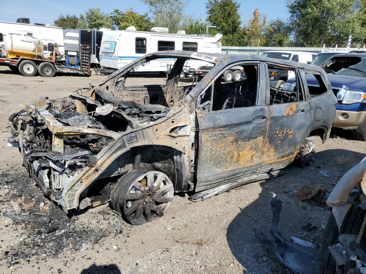 2021 Honda Pilot Exl en Venta en Pekin, IL - Missing/Altered Vin