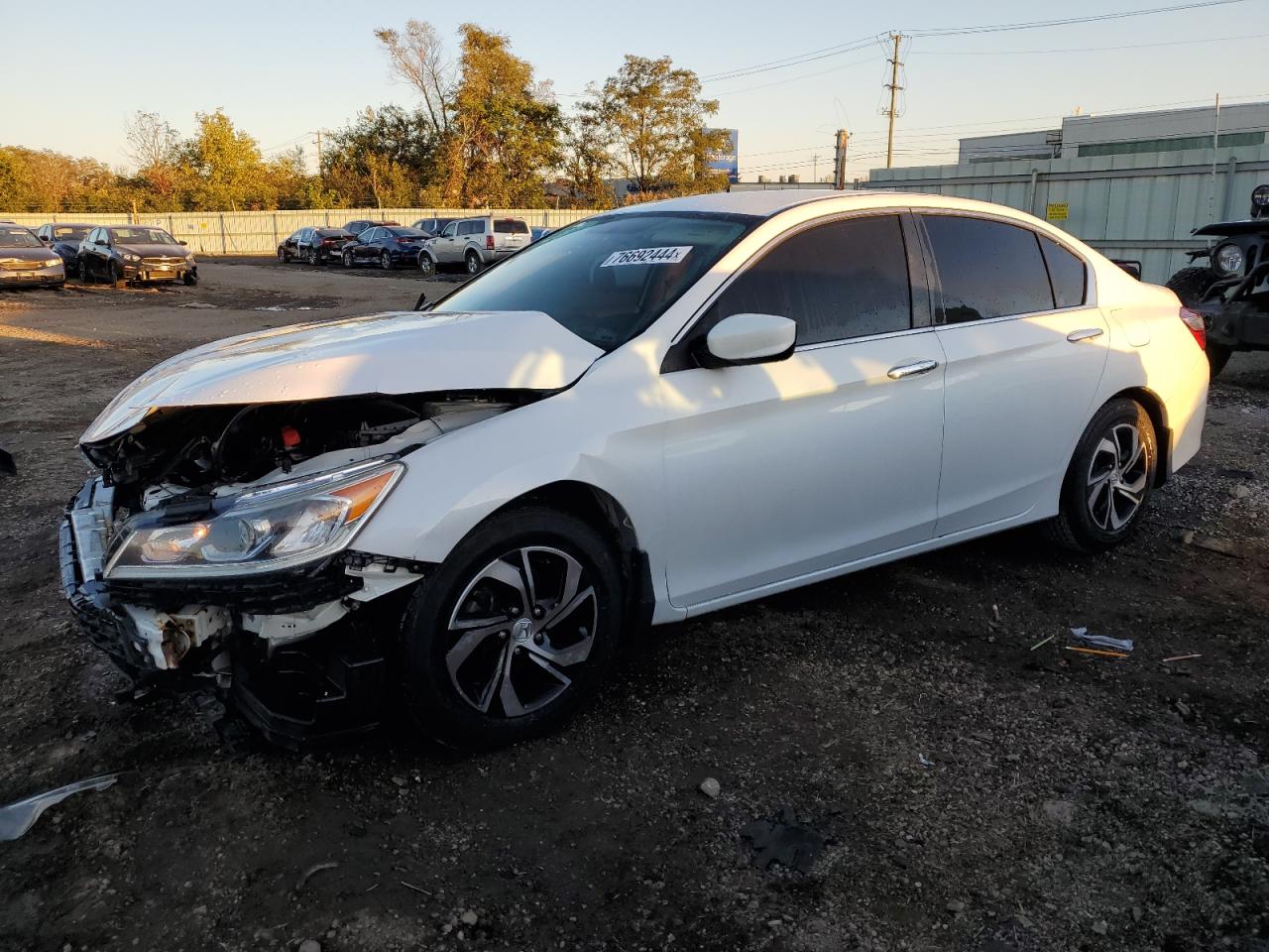 2017 Honda Accord Lx VIN: 1HGCR2F36HA160617 Lot: 76692444